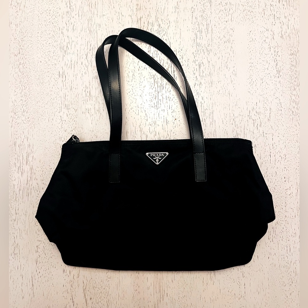 Prada Nylon Tessuto Black Bag, Excellent Condition